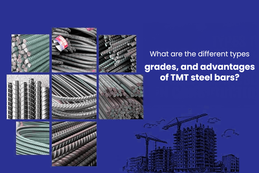 types, grades, and advantages of TMT steel bars