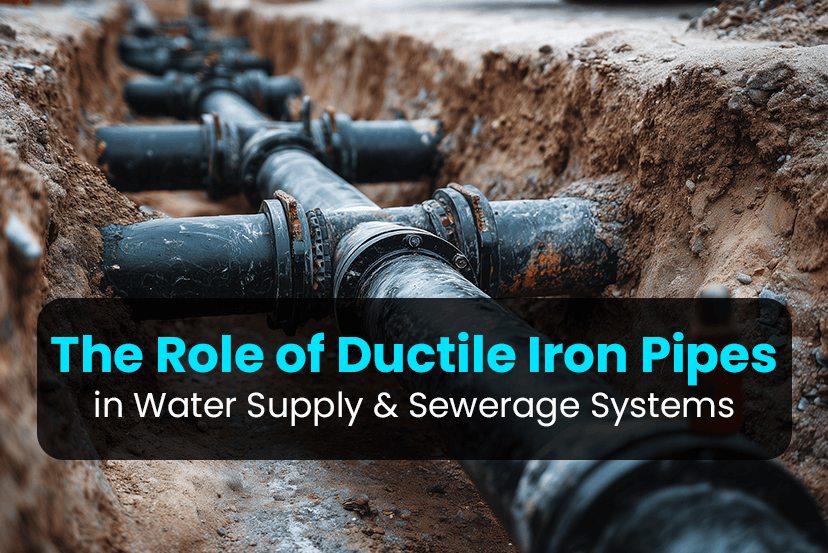 Ductile Iron Pipes in Water Supply & Sewerage Systems