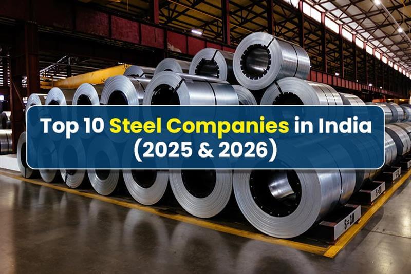 Top 10 Steel Companies in India