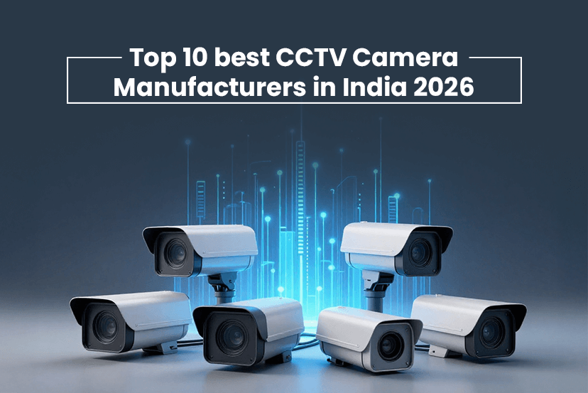 Top 10 best CCTV Camera Manufacturers in India 2026: Types, Prices & Features to Look For