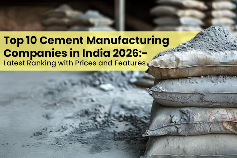 Top 10 Cement Manufacturing Companies in India 2026