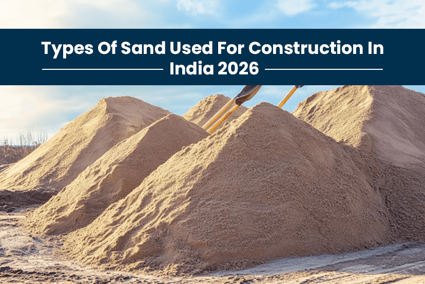 Types Of Sand Used For Construction In India 2026