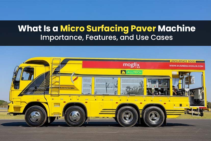 What Is a Micro Surfacing Paver Machine: Importance, Features, and Use Cases