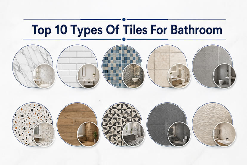 Top 10 Types Of Tiles For Bathroom 2026