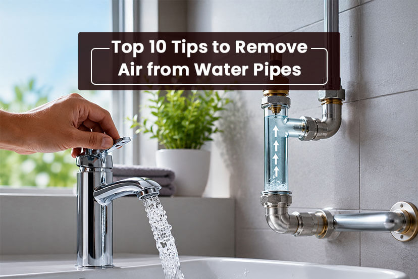 Top 10 Tips to Remove Air from Water Pipes