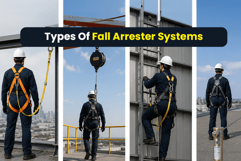 8 Types Of Fall Arrester Systems