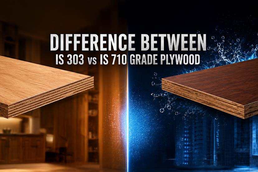 Difference Between IS 303 vs IS 710 Grade Plywood