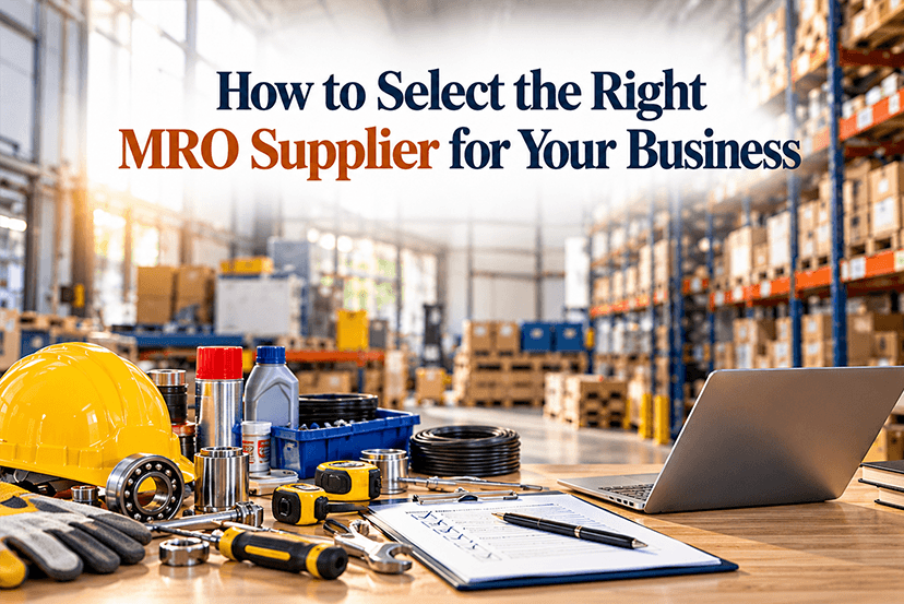 How to Select the Right MRO Supplier